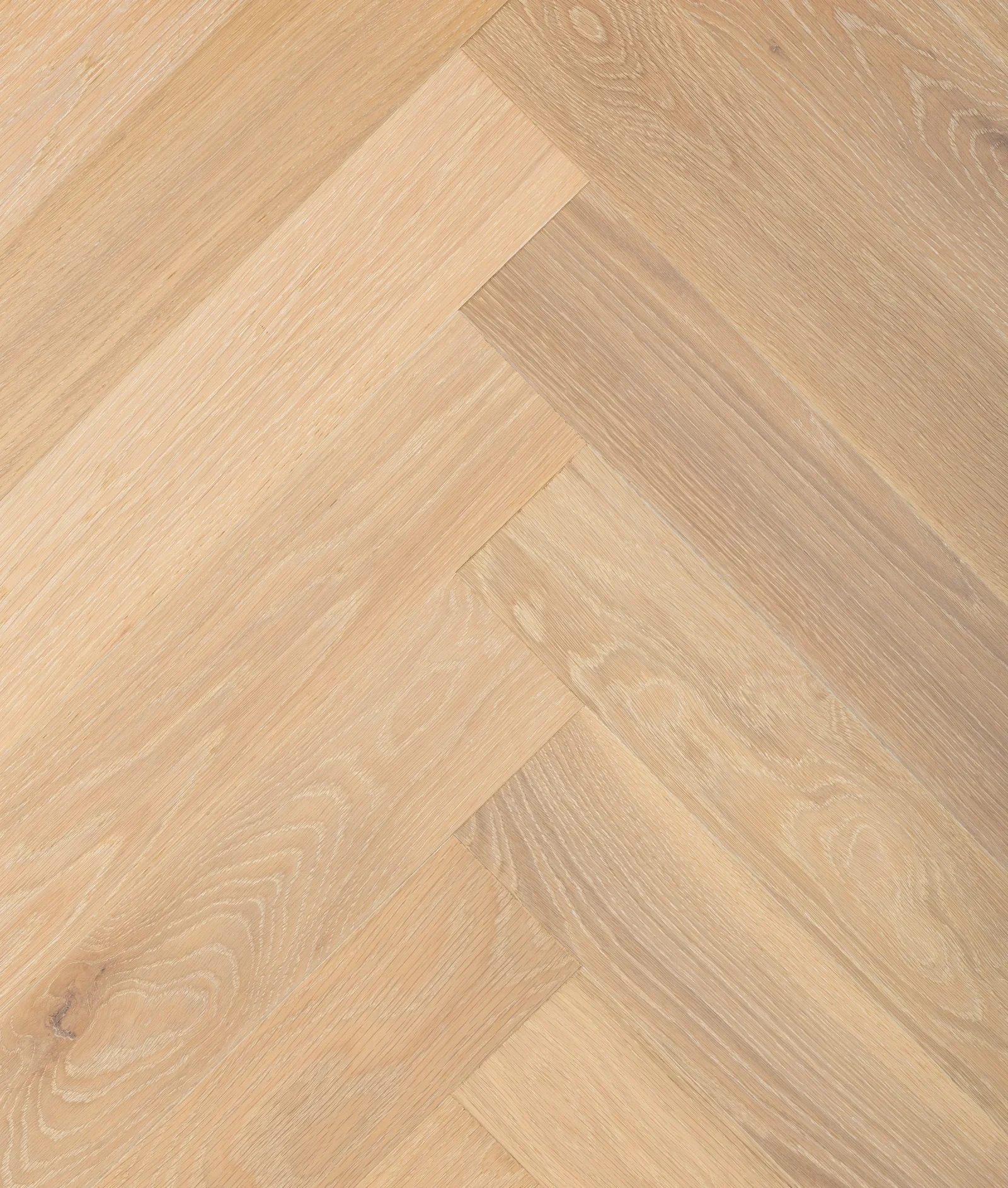 Devero – Natural European Oak Engineered Hardwood flooring, Lago - Herringbone collection by Monarch Plank