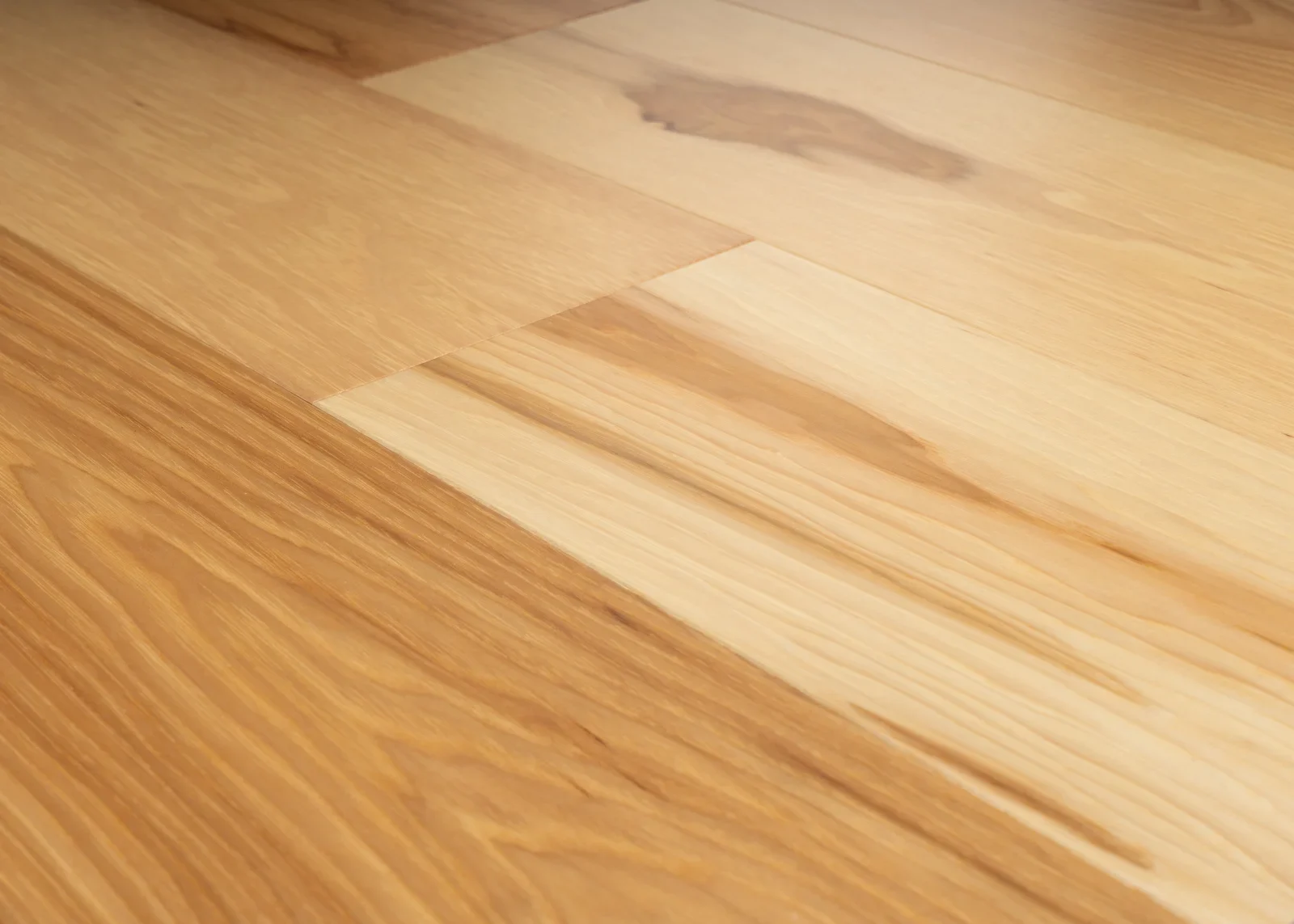 Hickory Natural - Select – Natural Hickory Engineered Hardwood flooring, Vinland collection by Monarch Plank