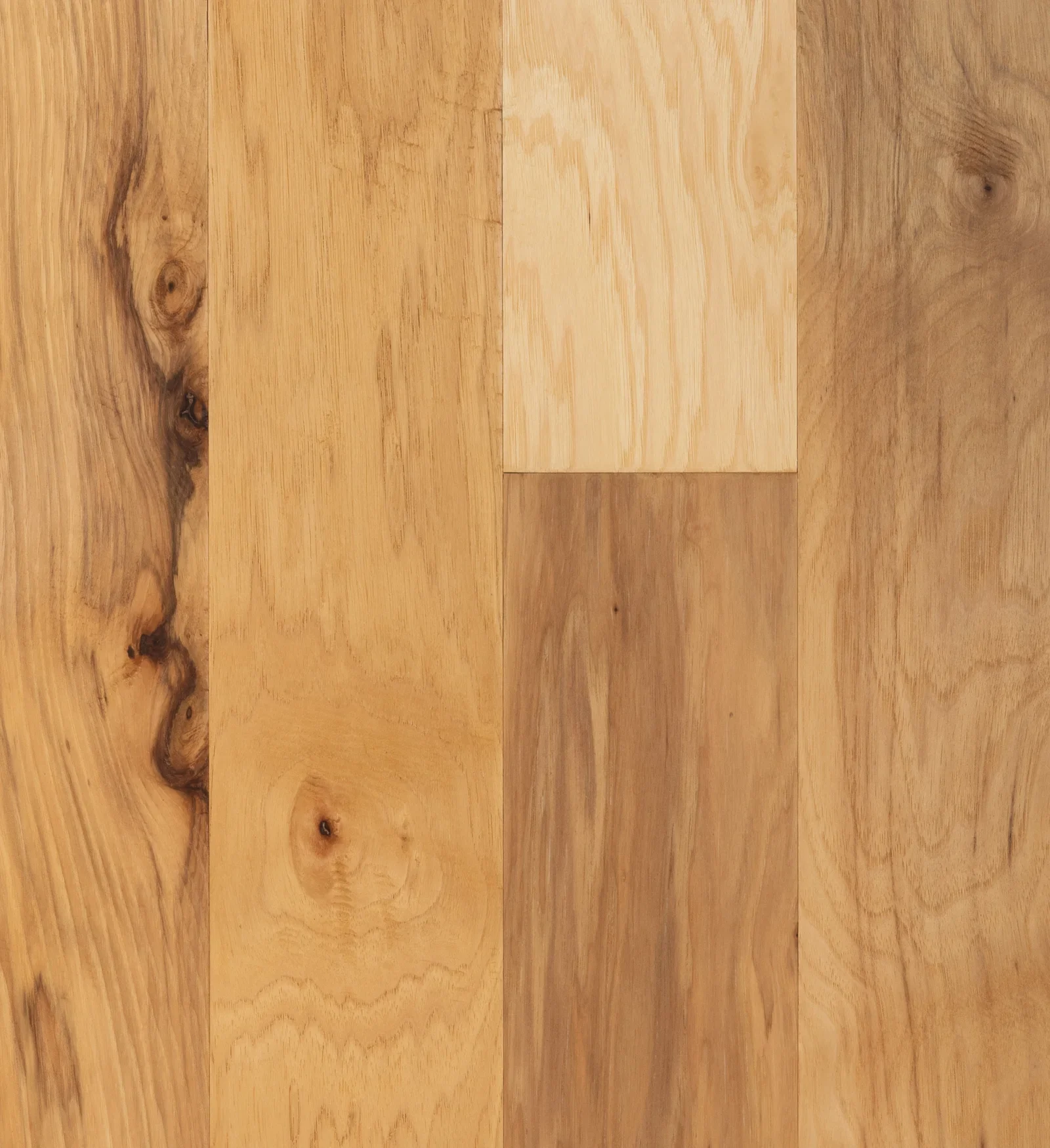 Natural – Natural Hickory Engineered Hardwood flooring, El Paso collection by Reward Hardwood